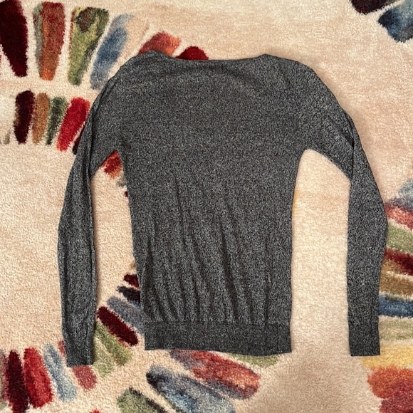 Active Basic dark grey scoop neck sweater - Picture 4 of 4